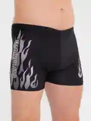 Серый мужские плавки fire burning для купания