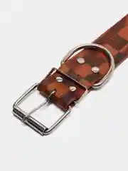 Ошейник 64 х 3,5 см, ОШ 47-57, коричневый
