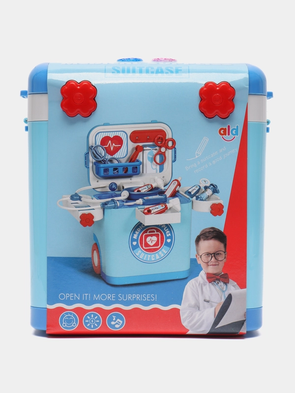 Игровой набор "Мой лечащий врач", в чемодане