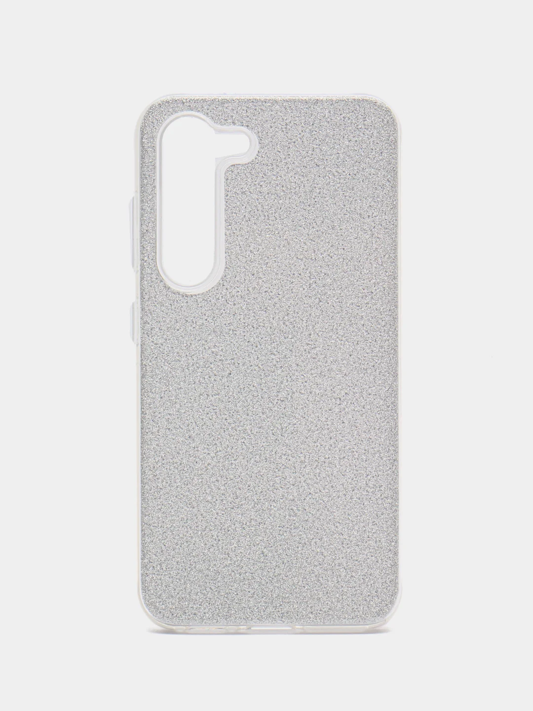 Серебряный чехол Samsung Galaxy S23, S23 Ultra, Самсунг С23, С23 ультра блестящий, сияющий