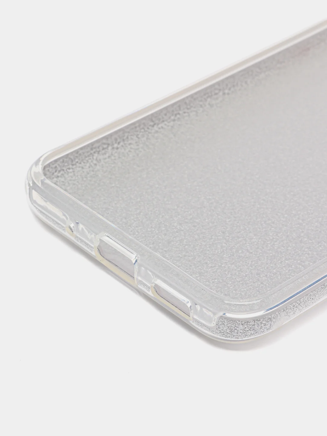 Серебряный чехол для Xiaomi Redmi 12C / Сяоми Редми 12С, блестящий, сияющий