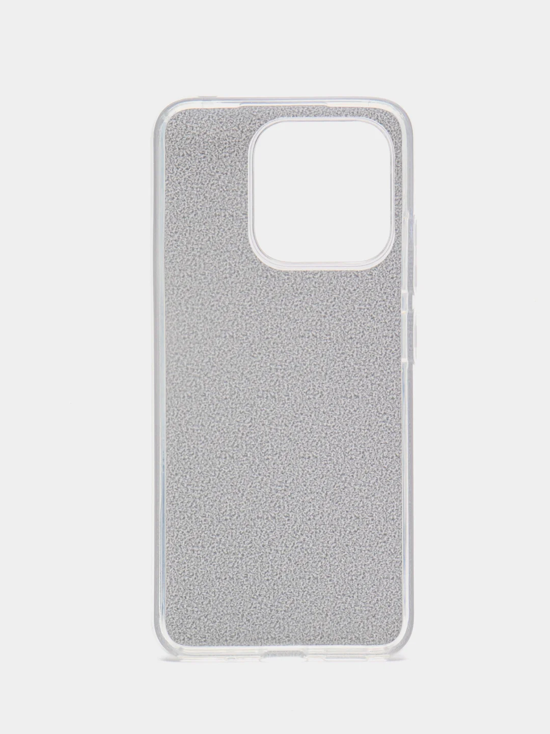 Серебряный чехол для Xiaomi Redmi 12C / Сяоми Редми 12С, блестящий, сияющий