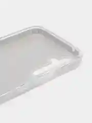 Серебряный чехол для Samsung Galaxy A34 / Самсунг Галакси А34, блестящий, сияющий
