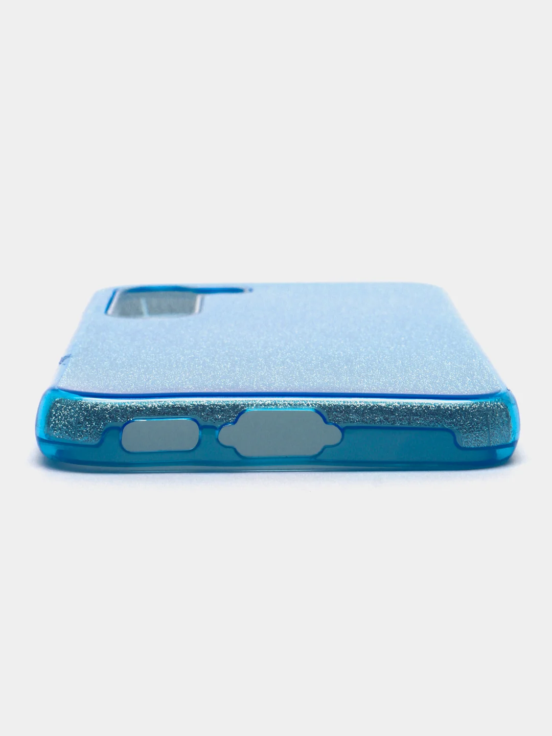 Голубой чехол Samsung Galaxy S23, S23 Ultra, Самсунг С23, С23 ультра блестящий, сияющий