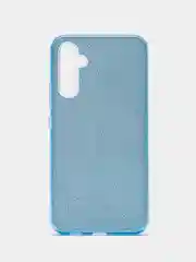 Голубой чехол для Samsung Galaxy A34 / Самсунг Галакси А34, блестящий, сияющий