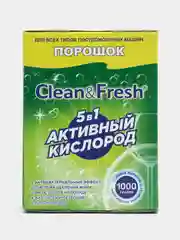 Порошок для посудомоечных машин Clean & Fresh "5 в 1", 1 кг