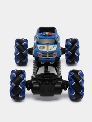 Джип радиоуправляемый "Полиция", 4WD, дрифт, работает от аккумулятора, цвет синий