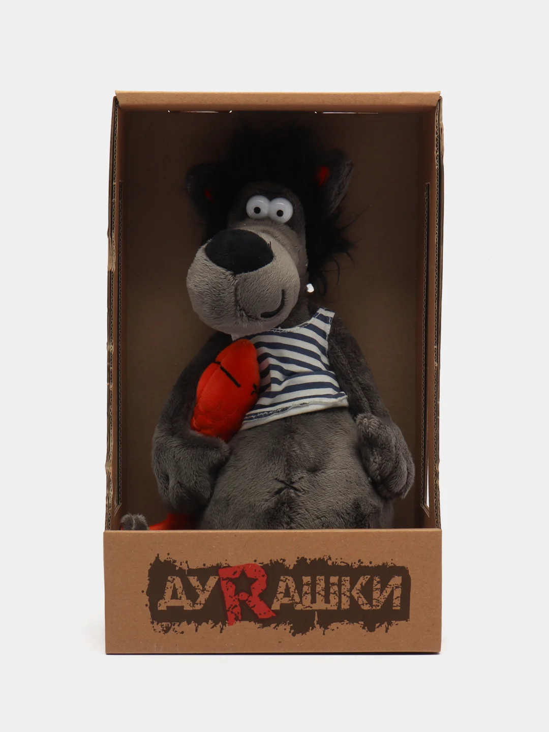 Мягкая игрушка "Волчок & Vobla", 26 см