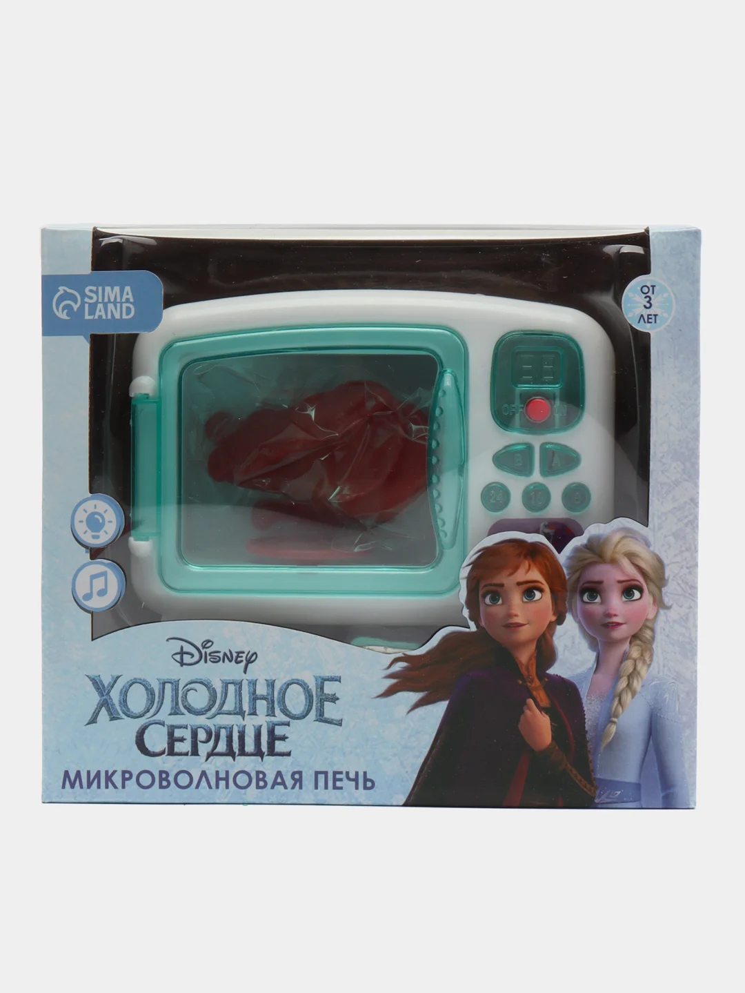 Микроволновая печь Frozen, Холодное сердце, звук, свет, бытовая техника