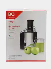 Черный соковыжималка центробежная, 1100 Вт, BQ J1006, двухскоростная, 1 л