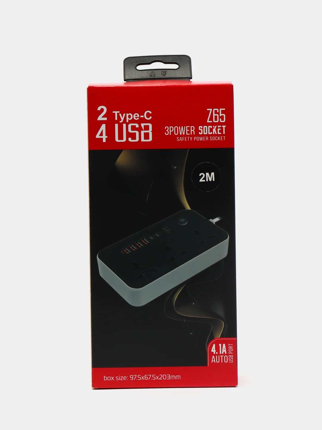 Сетевой фильтр, удлинитель с USB портами и Type-C