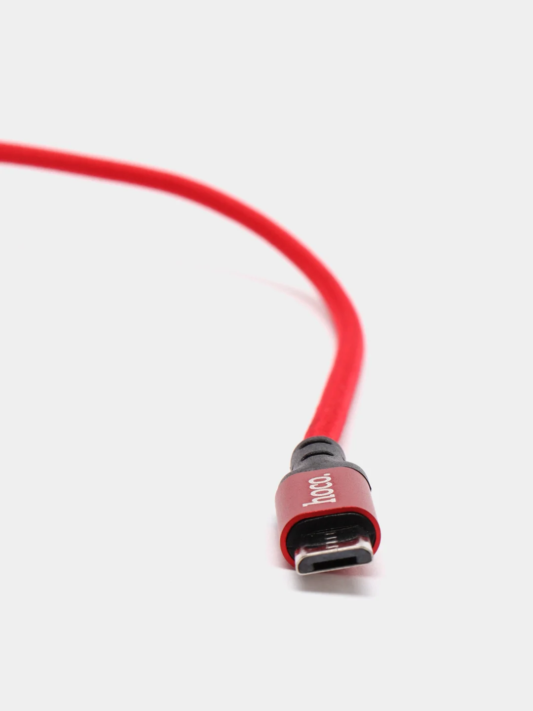 Красный кабель зарядный HOCO X14, Type-C / Micro-USB / Lightning для Android и iPhone