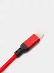 Красный кабель зарядный HOCO X14, Type-C / Micro-USB / Lightning для Android и iPhone