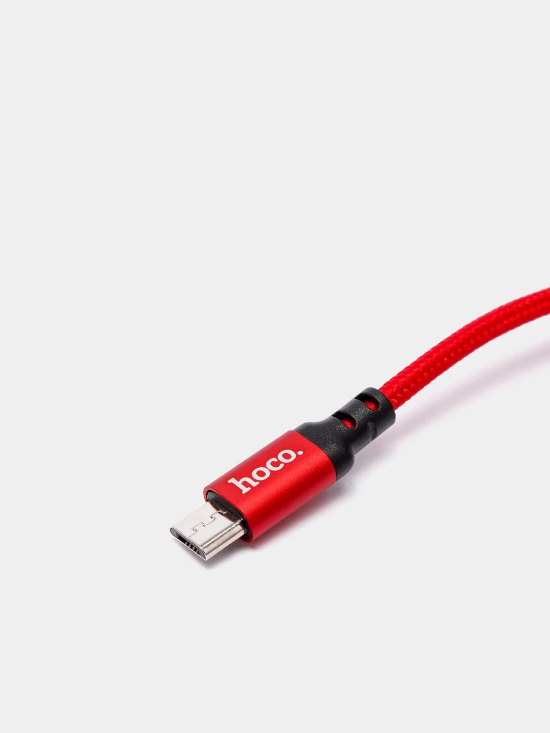 Красный кабель зарядный HOCO X14, Type-C / Micro-USB / Lightning для Android и iPhone