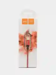 Красный кабель зарядный HOCO X14, Type-C / Micro-USB / Lightning для Android и iPhone