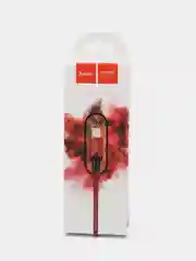 Красный кабель зарядный HOCO X14, Type-C / Micro-USB / Lightning для Android и iPhone