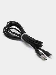 Черный кабель зарядный HOCO X14, Type-C / Micro-USB / Lightning для Android и iPhone