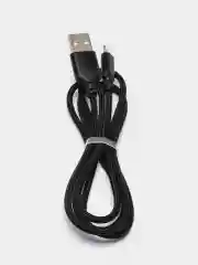 Черный кабель зарядный HOCO X14, Type-C / Micro-USB / Lightning для Android и iPhone