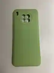 Лесной зеленый чехол Honor 50 lite c защитой камеры и бархатом внутри