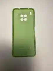 Лесной зеленый чехол Honor 50 lite c защитой камеры и бархатом внутри
