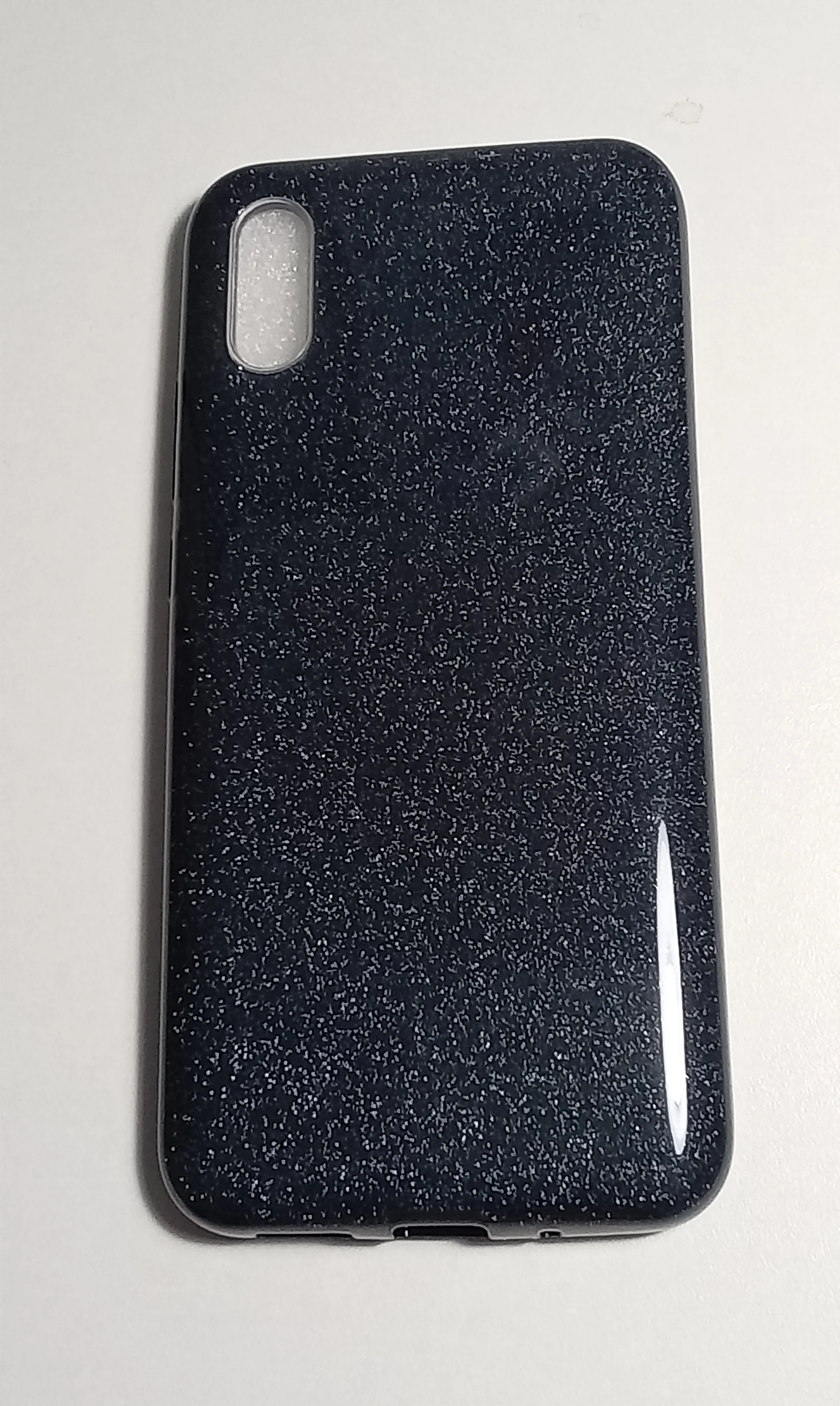Угольный чехол блестящий XIAOMI REDMI 9A