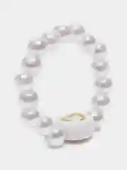 Красный парные кольца из бисера/жемчуга