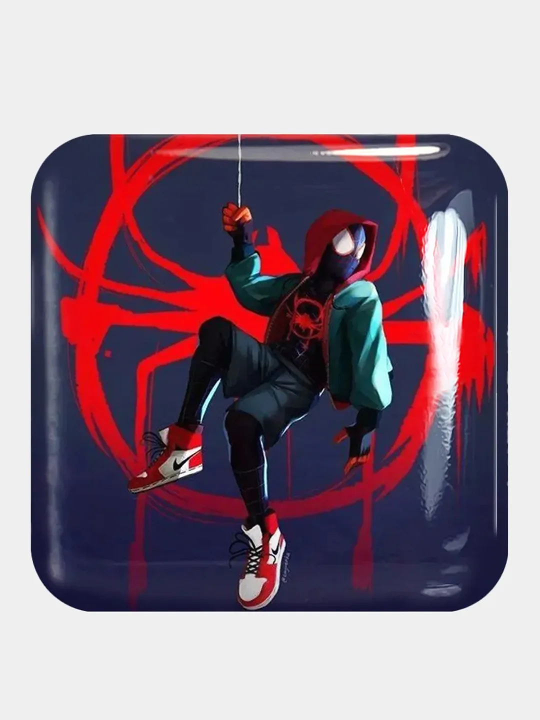 Вишнёвый 3d стикеры (наклейки) на телефон Marvel Мстители