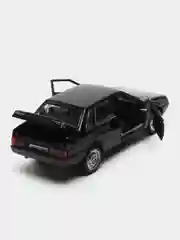 Черный машина LADA-21099, 12 см, Технопарк, металлическая, открываются передние двери и багажник
