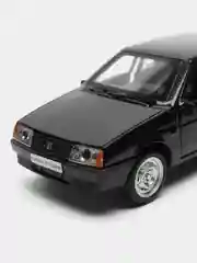Черный машина LADA-21099, 12 см, Технопарк, металлическая, открываются передние двери и багажник