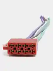 Переходник для магнитол ISO (12-001) евро разъем, питание и акустика