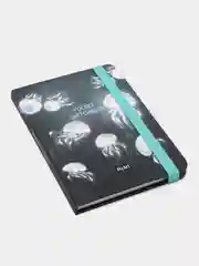 Лайм скетчбук А6 MyArt Pocket, с резинкой, 48 листов. Проф-Пресс