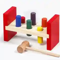 Сортер стучалка, игрушка стучалка, развивающая деревянная игрушка