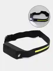 Фонарь налобный с аккумулятором, светодиодный, USB