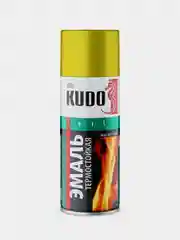 Золотой эмаль термостойкая KUDO, 520мл