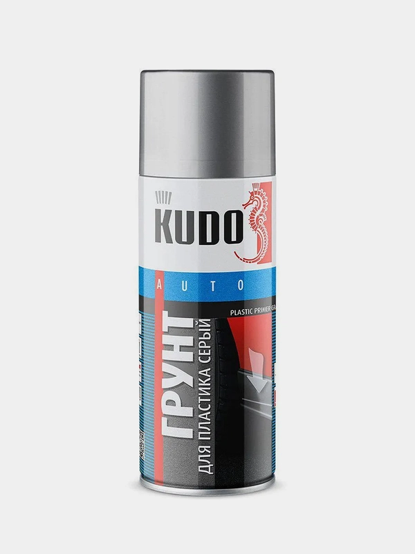 Грунт для пластика серый, 520 мл, KU-6020, KUDO.