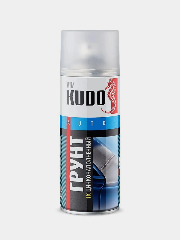 Грунт цинконаполненный серый, 520мл, KU-2301, KUDO.