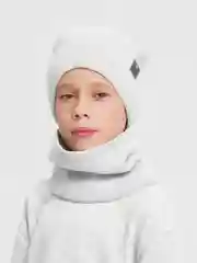 Зимний комплект: шапка и снуд для мальчика, с утеплителем, 3-6 лет