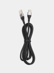 Кабель зарядный Borofone BU11 Tasteful, 1.2 м, for Type-C, 3А
