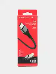Кабель зарядный Borofone BU11 Tasteful, 1.2 м, for Type-C, 3А