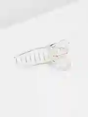 Серебряный краб для волос, металлический, 11*5 см