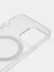 Прозрачный чехол для iPhone (Айфон) 14 / 13 / 12 / PRO / MAX / PLUS / MINI с MagSafe (Магсейф)