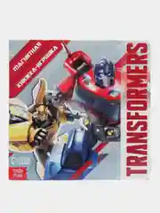 Магнитная книга с заданиями TRANSFORMERS, 8 страниц, 27 магнитов