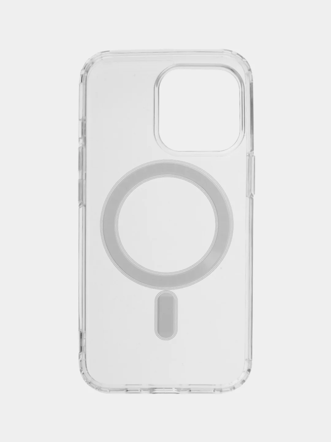 Прозрачный чехол для iPhone (Айфон) 14 / 13 / 12 / PRO / MAX / PLUS / MINI с MagSafe (Магсейф)