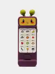 Фиолетовый детская развивающая игрушка, мобильный телефон, "Робот"