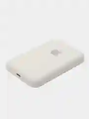 Серебряный magsafe внешний аккумулятор для iPhone / PowerBank для айфона