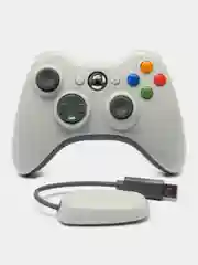 Белый беспроводной геймпад для Xbox 360 и PC Xbox 360 controller