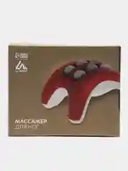 Массажёр для ног LuazON LEM-08, вибрационный, 3хААА (не в комплекте)/USB, красно-белый