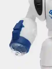 Синий робот Мегабот. Робот Единорог. Свет + звук