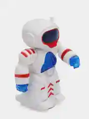 Красный робот Мегабот. Робот Единорог. Свет + звук