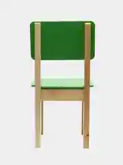 Стул детский №1 (Н=220) (Р), цвет зелёный лак